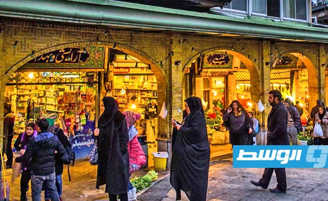 الاحتجاجات الإيرانية تنعكس تراجعا في الحركة التجارية لسوق تجريش