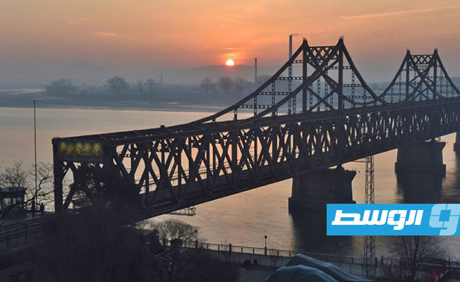 استئناف حركة قطارات الشحن التجاري بين الصين وكوريا الشمالية