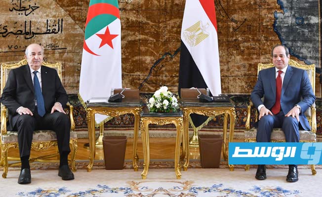 Al-Sisi, Tebboune call for end of transitional phase in Libya, agree to intensify coordination
