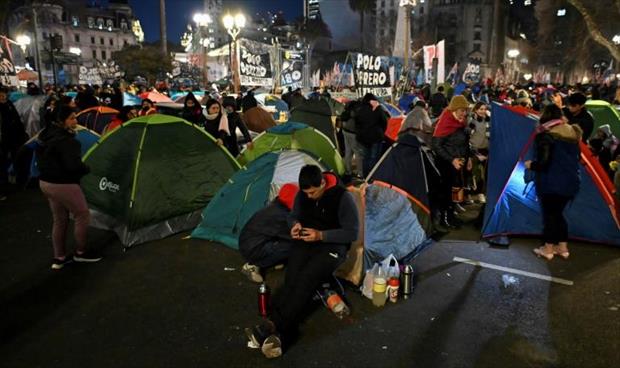 مظاهرات في الأرجنتين للمطالبة بزيادة الأجور