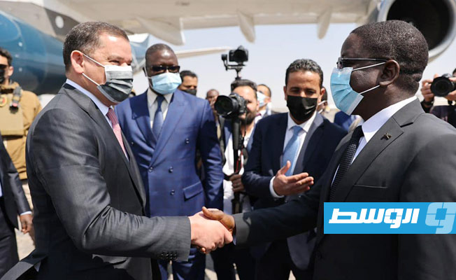 Dabaiba arrives in Chad on an official visit