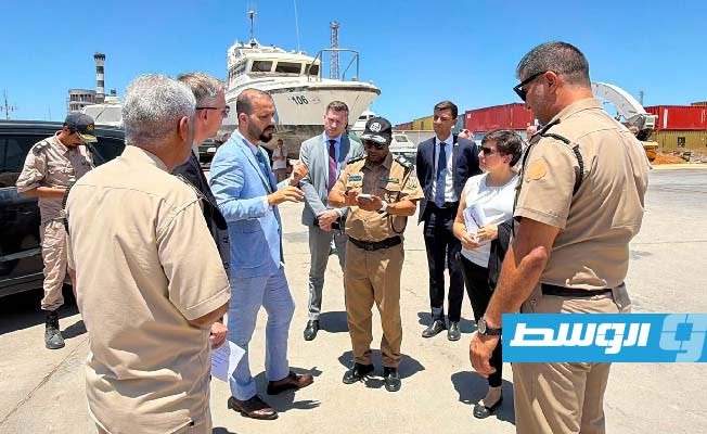 German Delegation Assesses Needs for Developing Coastal Security Management Capabilities in Tripoli