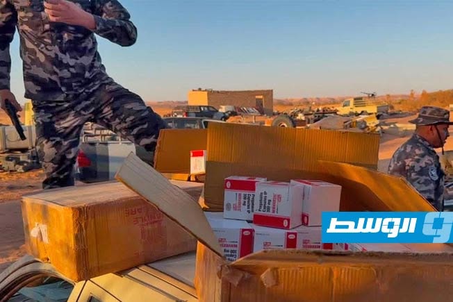 ضبط 375 ألف قرص مخدر من نوع «لاريكا» في براك الشاطئ