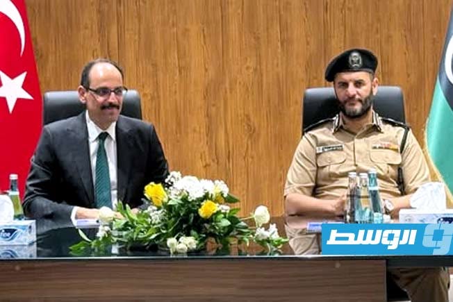 الطرابلسي يبحث مع رئيس المخابرات التركية تطوير التعاون الأمني المشترك