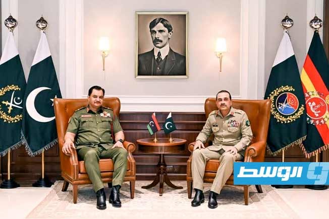 وكالة الأنباء الباكستانية: منير وصدام حفتر بحثا الآفاق الجديدة لتعزيز التعاون العسكري