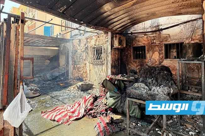 احتفالات الشهادة الإعدادية تنتهي بحريق 4 شقق في طرابلس