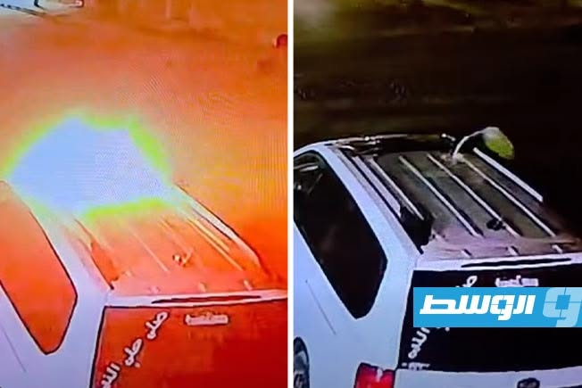 4 أشخاص يضرمون النار بسيارة مواطن في جالو