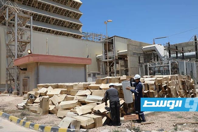 عمرة جسيمة للوحدة الغازية السادسة بمحطة الزويتينة