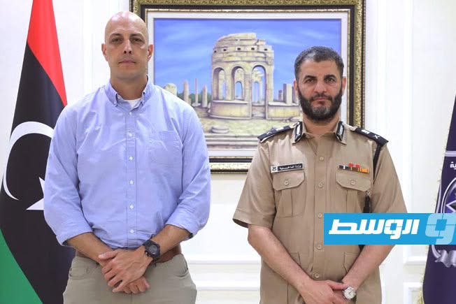 الطرابلسي يبحث مع ملحق أميركي تعزيز التعاون الأمني