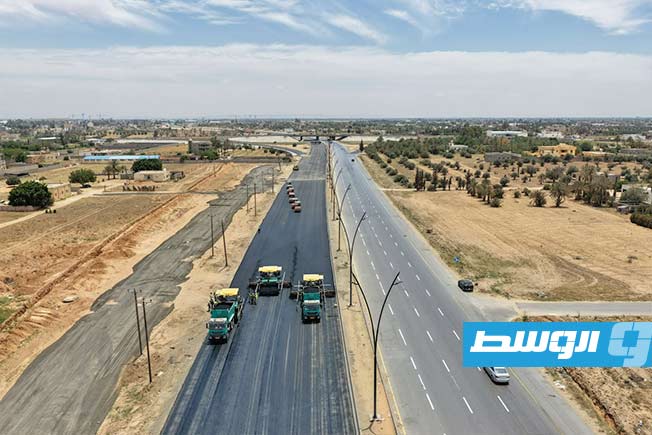 Work Continues on the Tripoli Airport Road Development Project