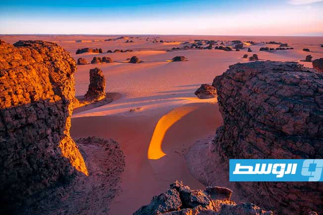 جريدة فرنسية: مياه صحراء ليبيا وتونس والجزائر تعادل نصف حجم بحر قزوين