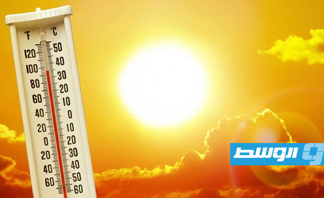 «رؤية»: الخميس ذروة موجة الحر ودرجات الحرارة قد تلامس 47 مئوية في غرب ليبيا