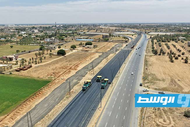 قفل جزئي لطريق المطار بطرابلس ثلاثة أيام لاستكمال أعمال الرصف والصيانة