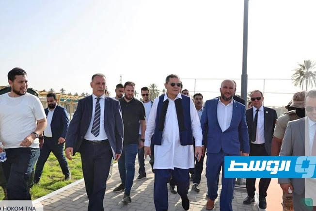 Dabaiba Inaugurates a Primary and Secondary School in Zliten