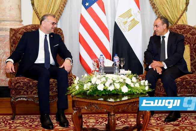 Abdelatty and Boulos Reaffirm Continued Support for the Political Process to Preserve Libya's Unity