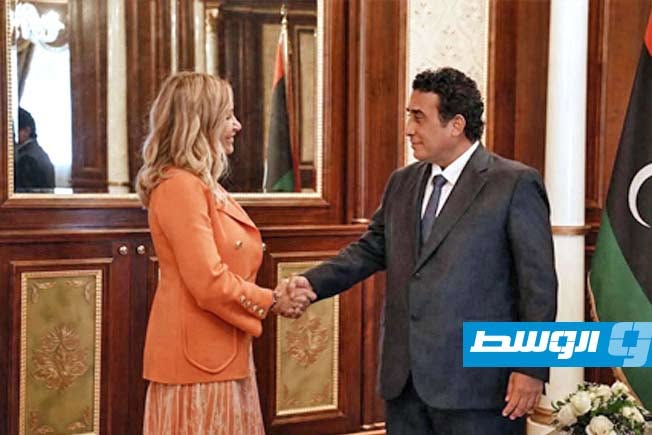 المنفي يبحث مع وفد سويسري ملفات الهجرة والمصالحة وأمن الحدود