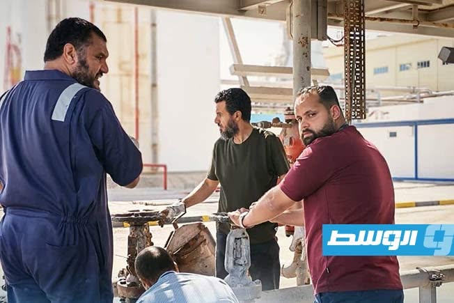 البريقة: صيانة دورية ناجحة بمستودع جنزور تعزز الجاهزية التشغيلية