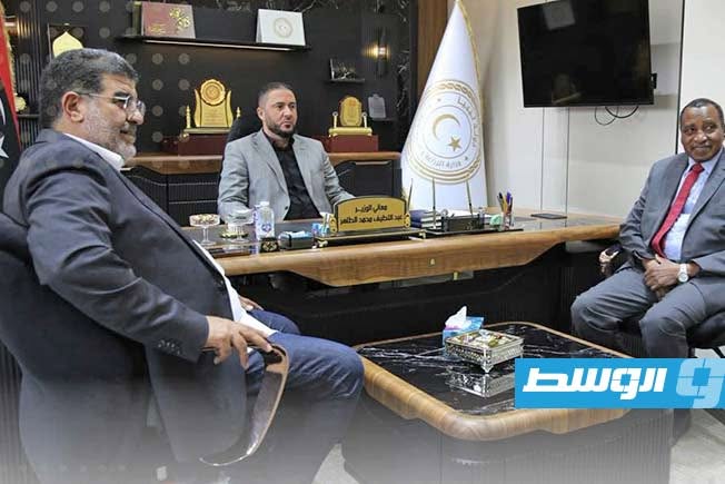 الطاهر يبحث مع المنظمة العربية للتنمية الزراعية تعزيز الأمن الغذائي في ليبيا