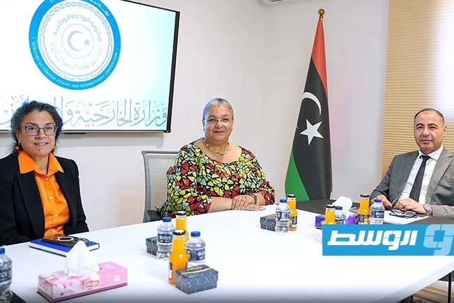 تيتيه وخوري تطلعان الباعور على آخر الأنشطة السياسية لبعثة الأمم المتحدة