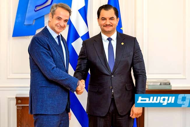 صدام حفتر ورئيس الوزراء اليوناني يبحثان تطوير التعاون الأمني والعسكري والاقتصادي